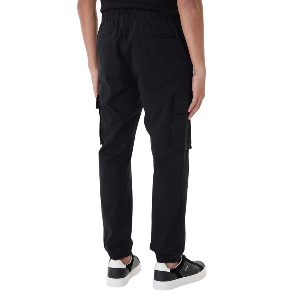CALVIN KLEIN JEANS SKINNY ELASTIC TWILL CARGO PANT ΠΑΝΤΕΛΟΝΙ ΑΝΔΡΙΚΟ BLACK