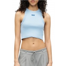 HUGO BOSS JERSEY TOP BABY TANK B ΤΟΠ ΜΠΛΟΥΖΑ ΓΥΝΑΙΚΕΙΑ CIEL