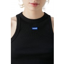 HUGO BOSS JERSEY TOP BABY TANK B ΤΟΠ ΜΠΛΟΥΖΑ ΓΥΝΑΙΚΕΙΑ BLACK