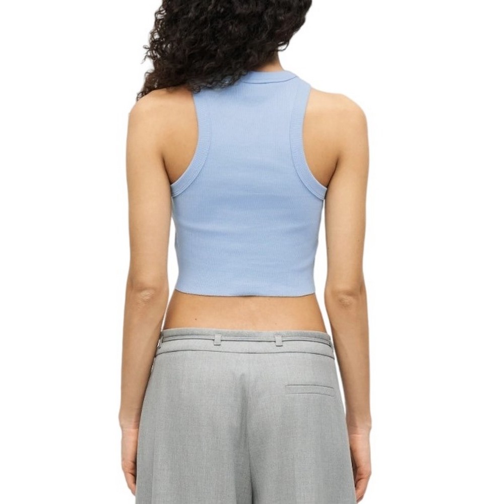 HUGO BOSS JERSEY TOP BABY TANK B ΤΟΠ ΜΠΛΟΥΖΑ ΓΥΝΑΙΚΕΙΑ CIEL