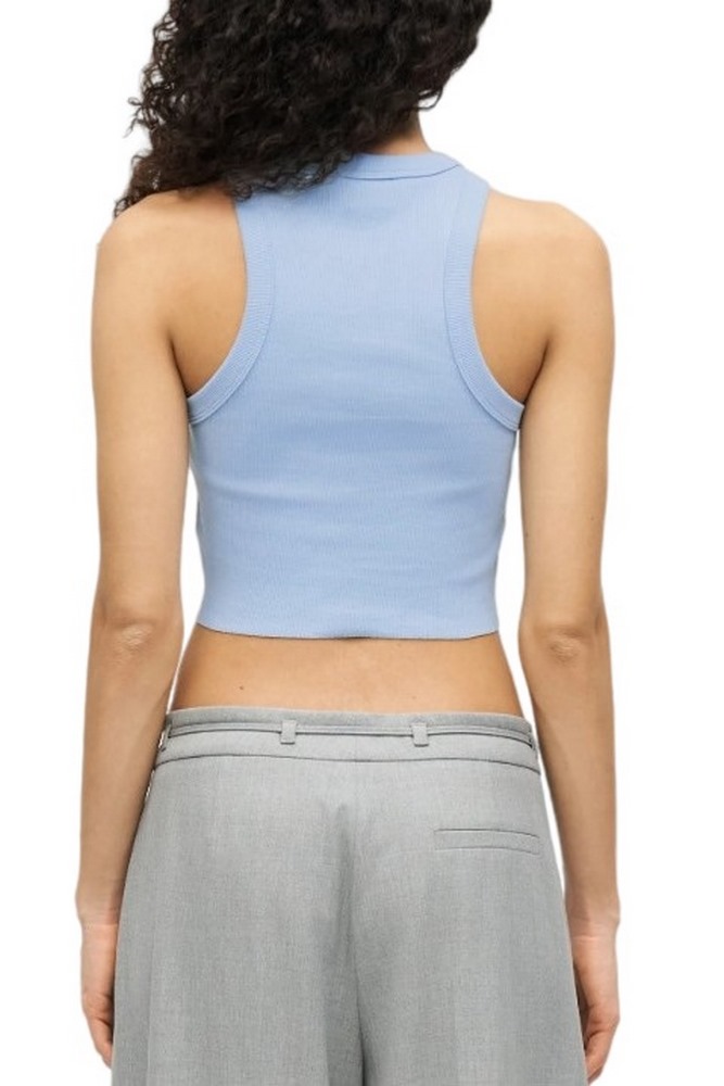 HUGO BOSS JERSEY TOP BABY TANK B ΤΟΠ ΜΠΛΟΥΖΑ ΓΥΝΑΙΚΕΙΑ CIEL