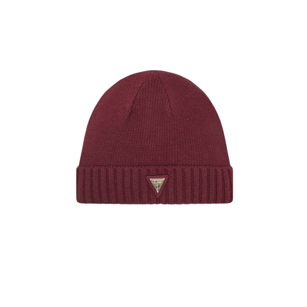 GUESS BEANIE SWEATER ΣΚΟΥΦΟΣ ΓΥΝΑΙΚΕΙΟΣ BORDEAUX