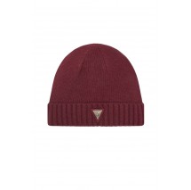 GUESS BEANIE SWEATER ΣΚΟΥΦΟΣ ΓΥΝΑΙΚΕΙΟΣ BORDEAUX