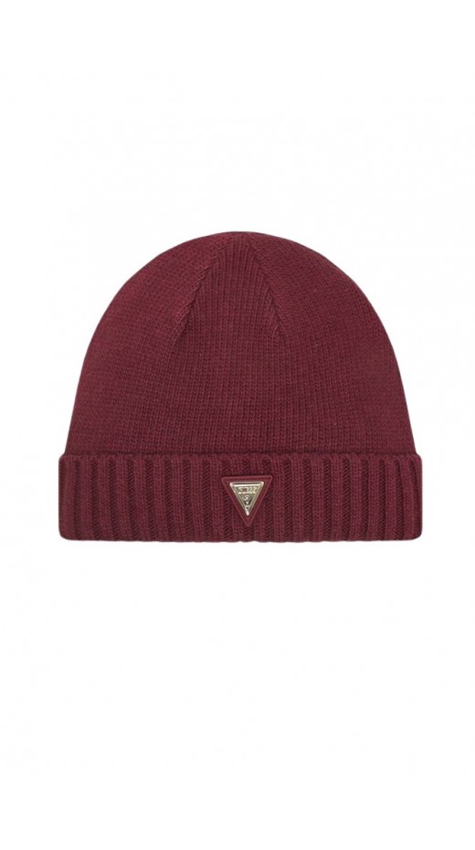 GUESS BEANIE SWEATER ΣΚΟΥΦΟΣ ΓΥΝΑΙΚΕΙΟΣ BORDEAUX