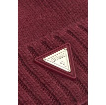 GUESS BEANIE SWEATER ΣΚΟΥΦΟΣ ΓΥΝΑΙΚΕΙΟΣ BORDEAUX