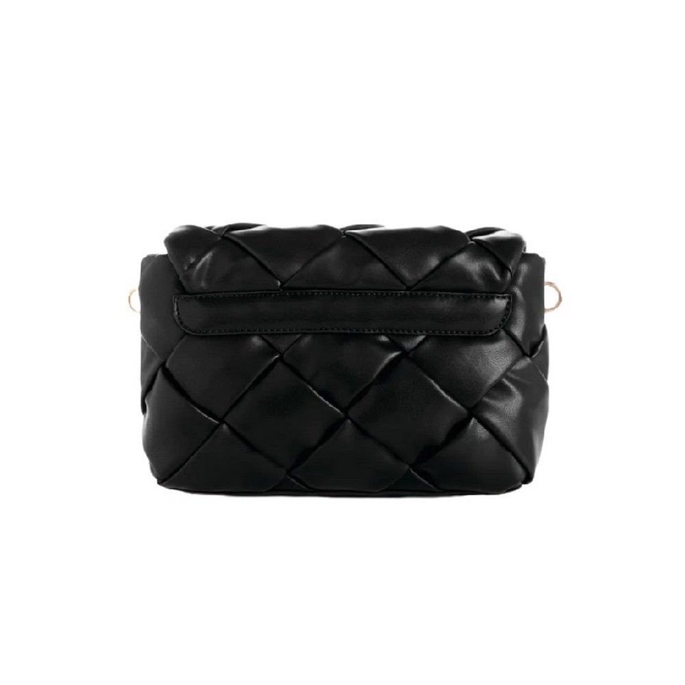 GUESS ZAINA FLAP SHOULDER ΤΣΑΝΤΑ ΓΥΝΑΙΚΕΙΑ BLACK