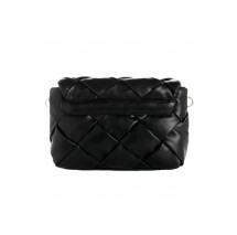 GUESS ZAINA FLAP SHOULDER ΤΣΑΝΤΑ ΓΥΝΑΙΚΕΙΑ BLACK