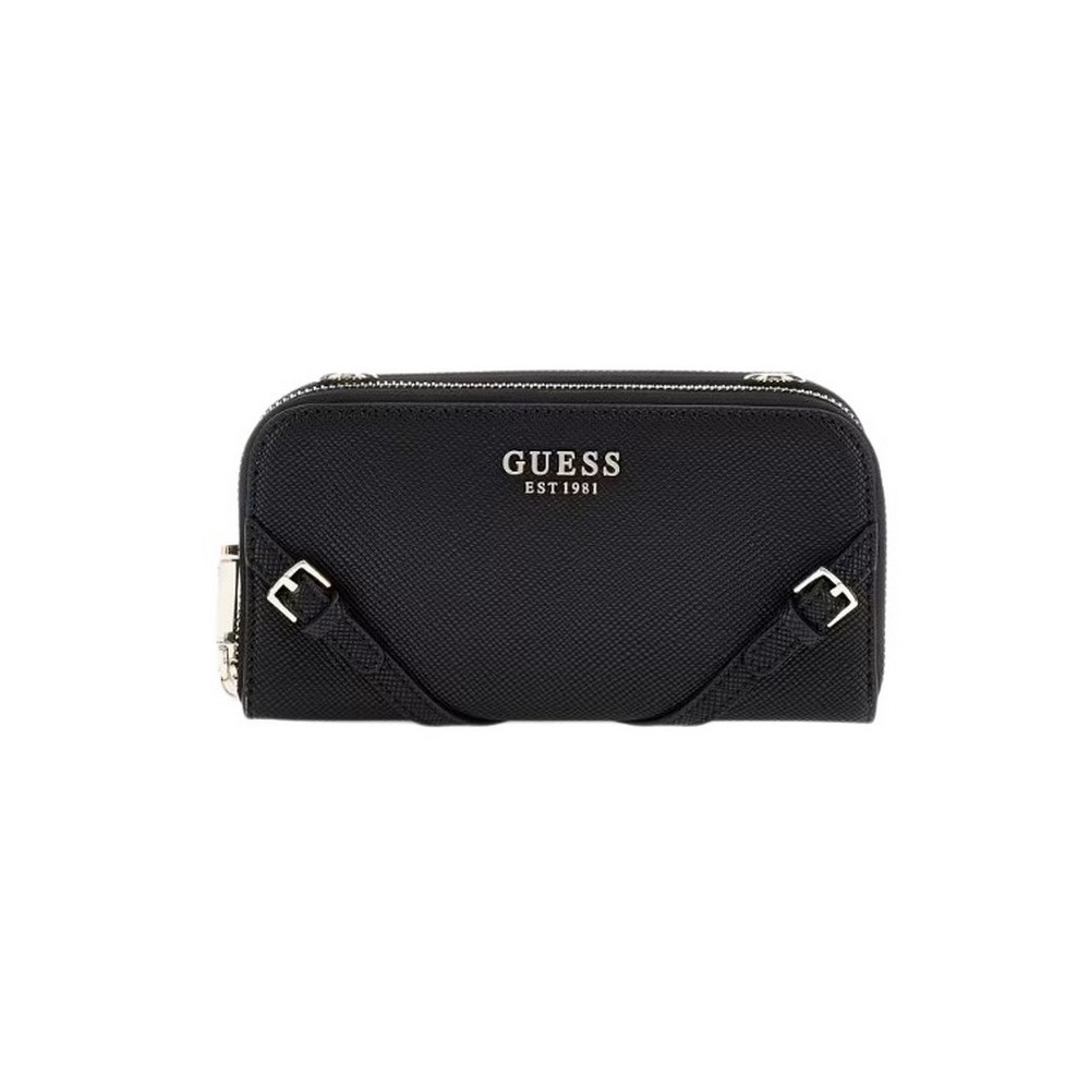 GUESS BRAMINA CROSSBODY ORGANIZER ΤΣΑΝΤΑ ΓΥΝΑΙΚΕΙΑ BLACK