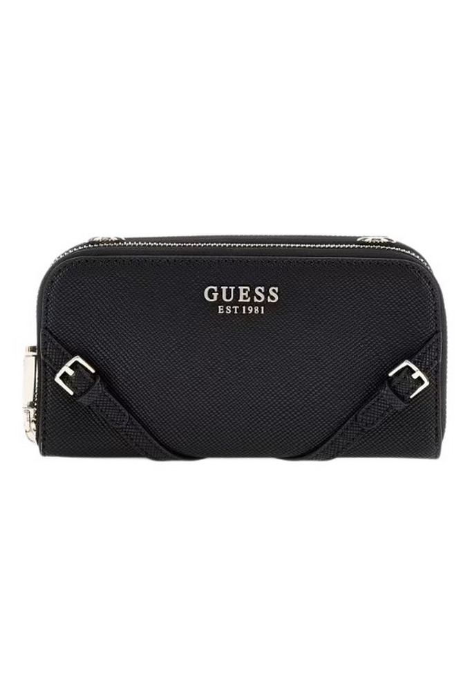 GUESS BRAMINA CROSSBODY ORGANIZER ΤΣΑΝΤΑ ΓΥΝΑΙΚΕΙΑ BLACK