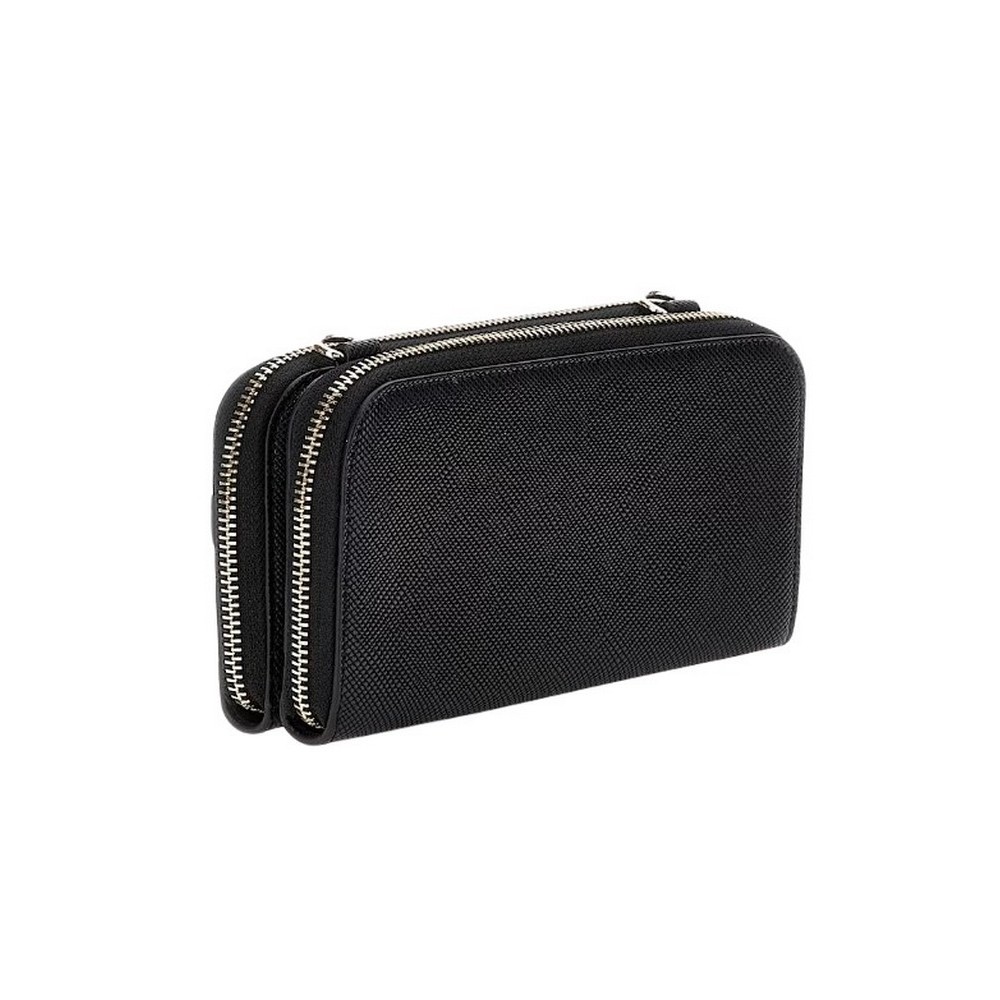 GUESS BRAMINA CROSSBODY ORGANIZER ΤΣΑΝΤΑ ΓΥΝΑΙΚΕΙΑ BLACK