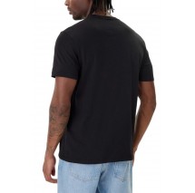 CALVIN KLEIN 30S EU WHOLESALE SPORTSWEAR GRAP T-SHIRT ΜΠΛΟΥΖΑ ΑΝΔΡΙΚΗ BLACK