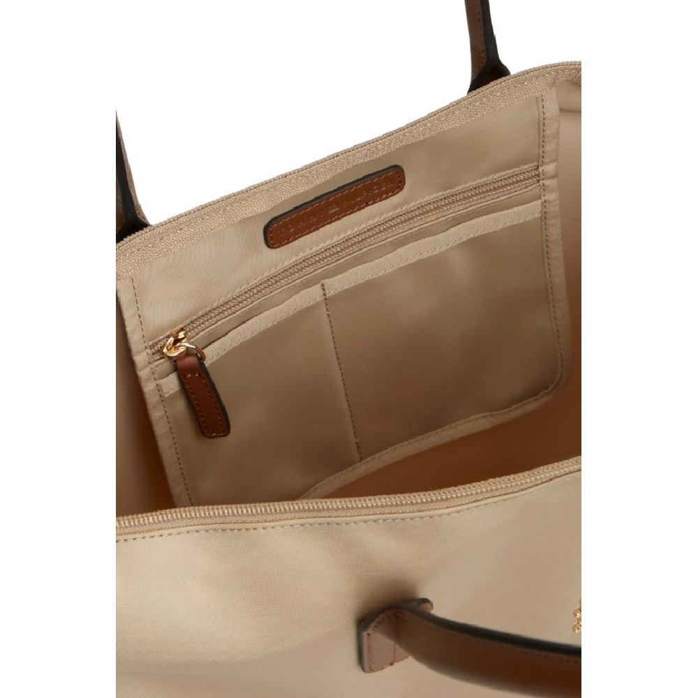 TOMMY HILFIGER POPETTE TOTE ΤΣΑΝΤΑ ΓΥΝΑΙΚΕΙΑ BEIGE