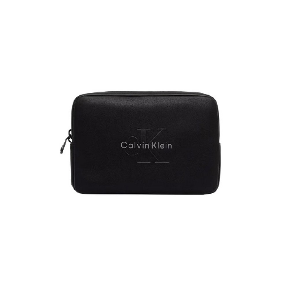 CALVIN KLEIN BOLD POUCH W/ HANDLE ΤΣΑΝΤΑ ΑΝΔΡΙΚΗ BLACK