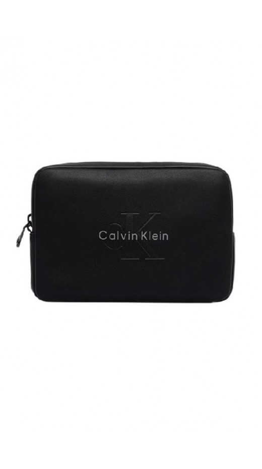 CALVIN KLEIN BOLD POUCH W/ HANDLE ΤΣΑΝΤΑ ΑΝΔΡΙΚΗ BLACK