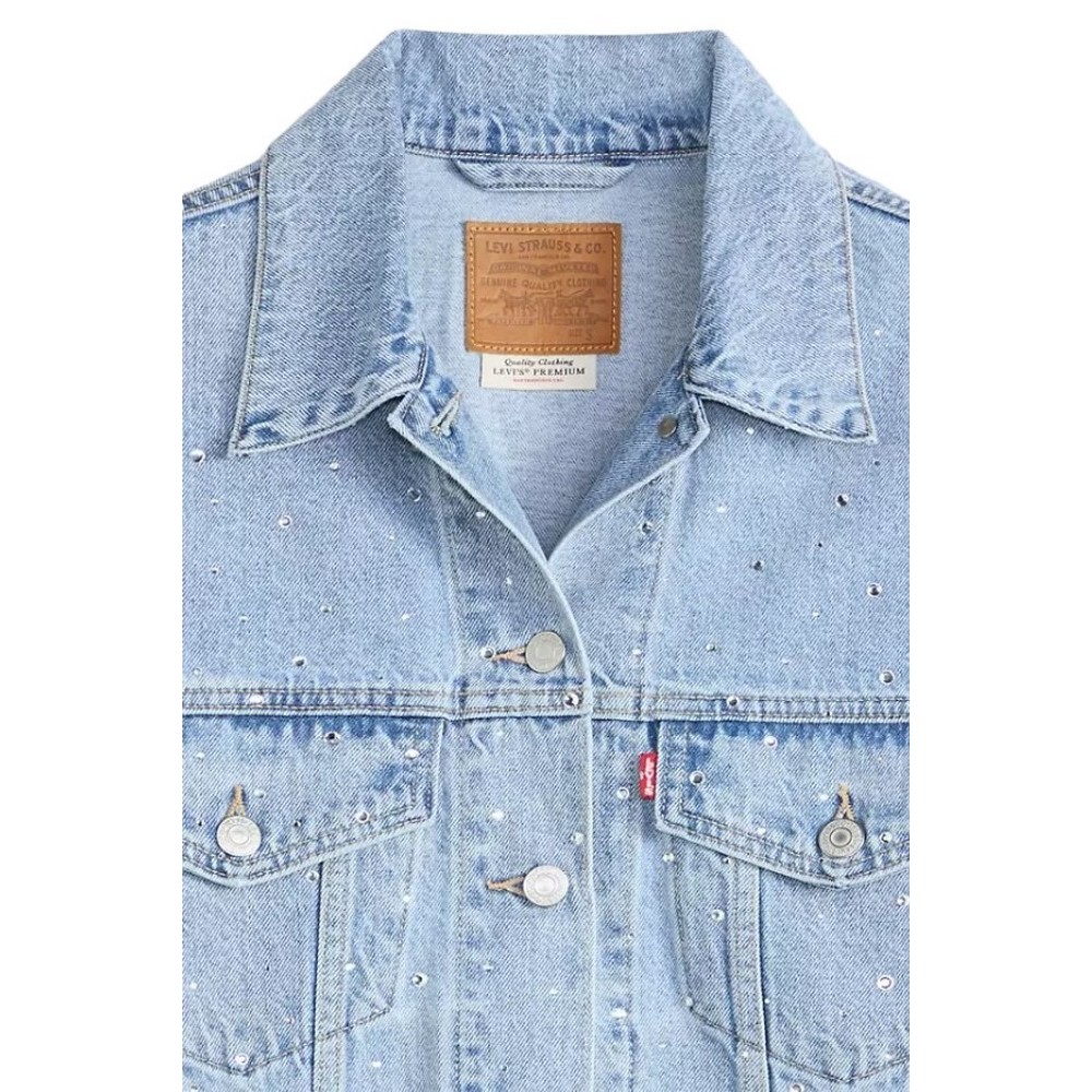 LEVIS® 90S TRUCKER -WORN IN JACKET DENIM ΜΠΟΥΦΑΝ ΓΥΝΑΙΚΕΙΟ INDIGO