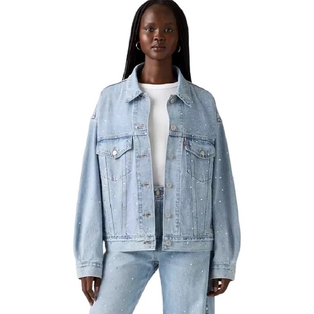 LEVIS® 90S TRUCKER -WORN IN JACKET DENIM ΜΠΟΥΦΑΝ ΓΥΝΑΙΚΕΙΟ INDIGO