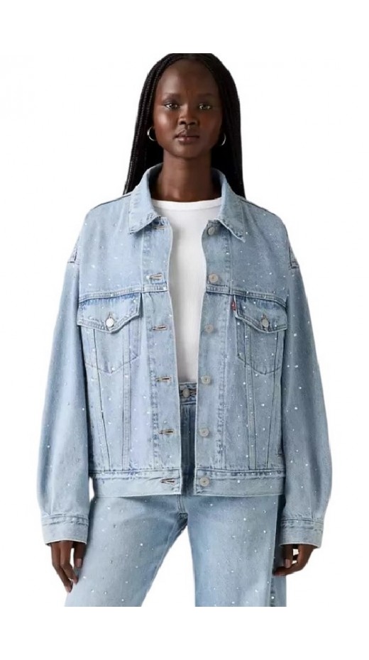 LEVIS® 90S TRUCKER -WORN IN JACKET DENIM ΜΠΟΥΦΑΝ ΓΥΝΑΙΚΕΙΟ INDIGO