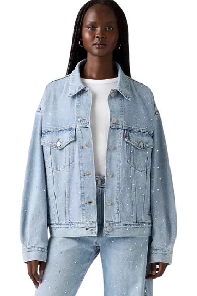 LEVIS® 90S TRUCKER -WORN IN JACKET DENIM ΜΠΟΥΦΑΝ ΓΥΝΑΙΚΕΙΟ INDIGO