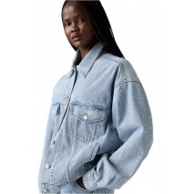 LEVIS® 90S TRUCKER -WORN IN JACKET DENIM ΜΠΟΥΦΑΝ ΓΥΝΑΙΚΕΙΟ INDIGO