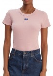 HUGO BOSS JERSEY EASEY TEE B T-SHIRT ΜΠΛΟΥΖΑ ΓΥΝΑΙΚΕΙΑ ROSE