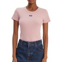HUGO BOSS JERSEY EASEY TEE B T-SHIRT ΜΠΛΟΥΖΑ ΓΥΝΑΙΚΕΙΑ ROSE