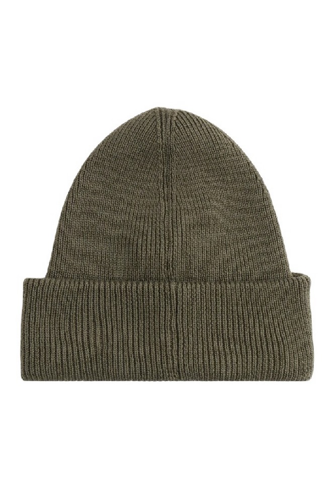 TOMMY JEANS  LINEAR BEANIE ΣΚΟΥΦΟΣ ΑΝΔΡΙΚΟΣ KHAKI
