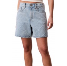 CALVIN KLEIN JEANS 90S 6 IN SHORT NEEDLEPUNCH CK TR ΤΖΙΝ ΒΕΡΜΟΥΔΑ ΓΥΝΑΙΚΕΙΑ LIGHT DENIM