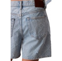 CALVIN KLEIN JEANS 90S 6 IN SHORT NEEDLEPUNCH CK TR ΤΖΙΝ ΒΕΡΜΟΥΔΑ ΓΥΝΑΙΚΕΙΑ LIGHT DENIM