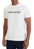 TOMMY JEANS REG VINTAGE LA T-SHIRT ΜΠΛΟΥΖΑ ΑΝΔΡΙΚΗ ECRU