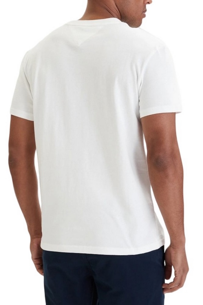 TOMMY JEANS REG VINTAGE LA T-SHIRT ΜΠΛΟΥΖΑ ΑΝΔΡΙΚΗ ECRU