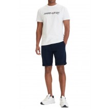 TOMMY JEANS REG VINTAGE LA T-SHIRT ΜΠΛΟΥΖΑ ΑΝΔΡΙΚΗ ECRU