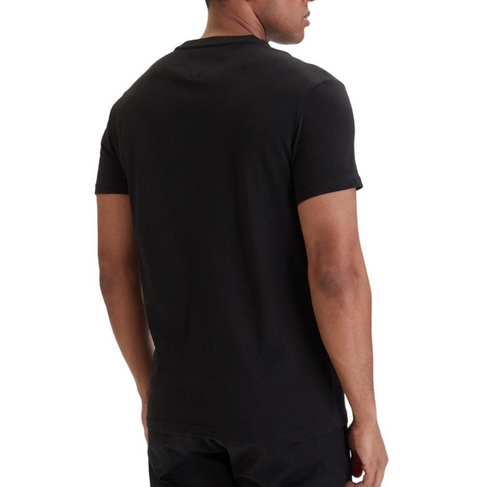 TOMMY JEANS REG VINTAGE LA T-SHIRT ΜΠΛΟΥΖΑ ΑΝΔΡΙΚΗ BLACK