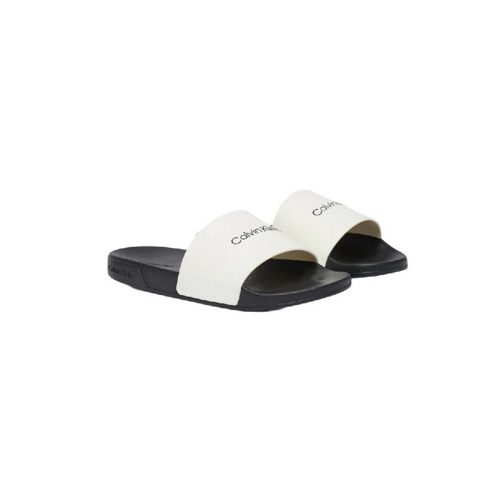CALVIN KLEIN ESS SLIDE MONOBRAND CV ΠΑΝΤΟΦΛΑ ΑΝΔΡΙΚΗ BLACK/WHITE