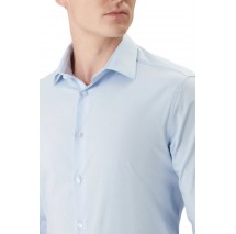 CALVIN KLEIN REG ESNTL POPLIN NOS STR SLD ΠΟΥΚΑΜΙΣΟ ΑΝΔΡΙΚΟ CIEL