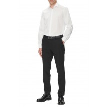 CALVIN KLEIN REG ESNTL POPLIN NOS STR SLD ΠΟΥΚΑΜΙΣΟ ΑΝΔΡΙΚΟ WHITE