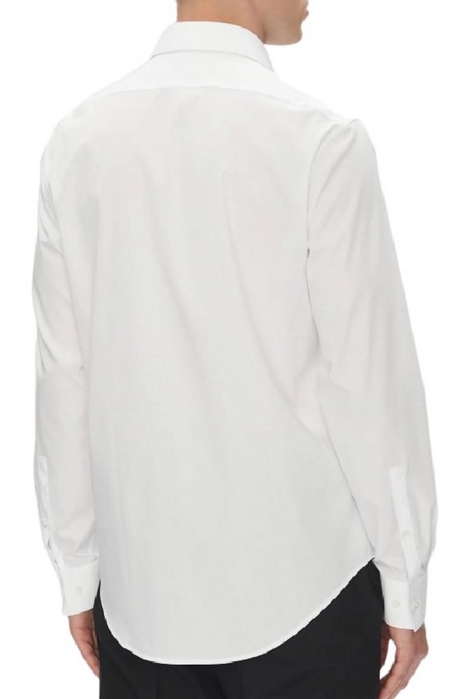 CALVIN KLEIN REG ESNTL POPLIN NOS STR SLD ΠΟΥΚΑΜΙΣΟ ΑΝΔΡΙΚΟ WHITE