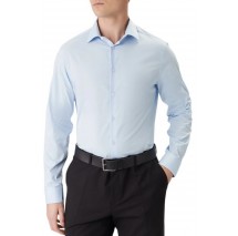 CALVIN KLEIN REG ESNTL POPLIN NOS STR SLD ΠΟΥΚΑΜΙΣΟ ΑΝΔΡΙΚΟ CIEL