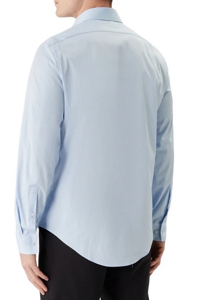 CALVIN KLEIN REG ESNTL POPLIN NOS STR SLD ΠΟΥΚΑΜΙΣΟ ΑΝΔΡΙΚΟ CIEL