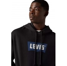 LEVIS® PREMIUM GRAPHIC HOODIE ΦΟΥΤΕΡ ΜΠΛΟΥΖΑ ΑΝΔΡΙΚΗ BLACK