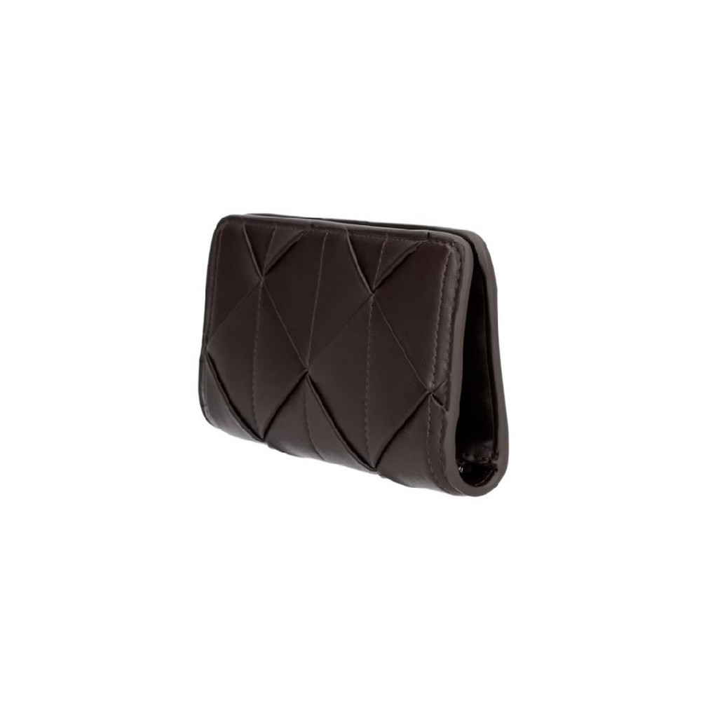 CALVIN KLEIN WOVEN PASSPORT LONGFOLD ΠΟΡΤΟΦΟΛΙ ΓΥΝΑΙΚΕΙΟ BROWN