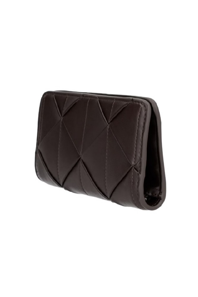 CALVIN KLEIN WOVEN PASSPORT LONGFOLD ΠΟΡΤΟΦΟΛΙ ΓΥΝΑΙΚΕΙΟ BROWN