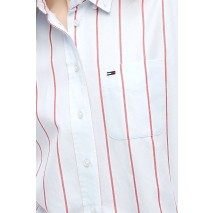 TOMMY JEANS RLX CROP SHIRT ΠΟΥΚΑΜΙΣΟ ΓΥΝΑΙΚΕΙΟ CIEL