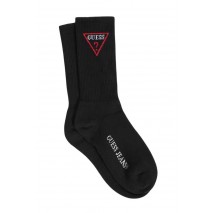 GJ UNISEX TRIANGLE CREW SOCK ΚΑΛΤΣΕΣ ΑΝΔΡΙΚΕΣ BLACK