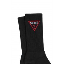 GJ UNISEX TRIANGLE CREW SOCK ΚΑΛΤΣΕΣ ΑΝΔΡΙΚΕΣ BLACK