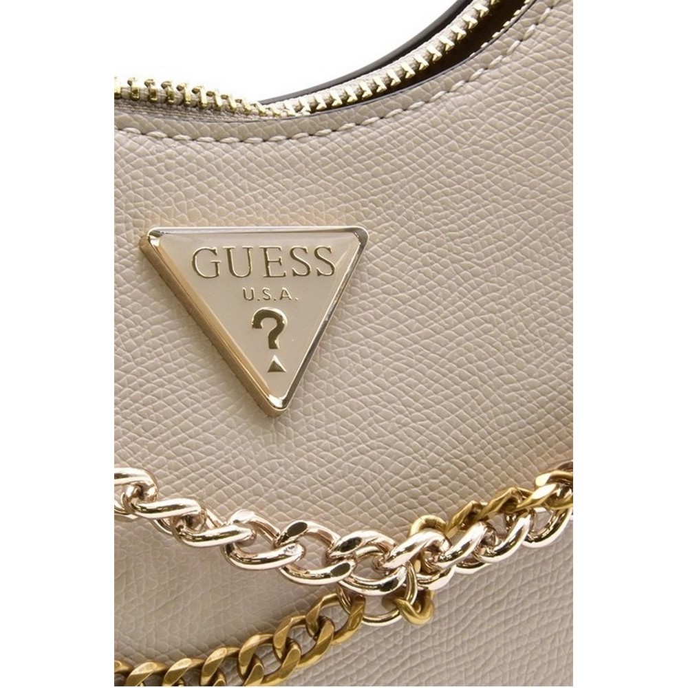 GUESS DAVINA SHOULDER BAG ΤΣΑΝΤΑ ΓΥΝΑΙΚΕΙΑ TAUPE