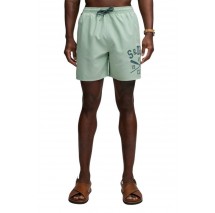 SUPERDRY D3 SDSW PRINTED LOGO 16 SWIM SHORT ΜΑΓΙΟ ΑΝΔΡΙΚΟ MINT