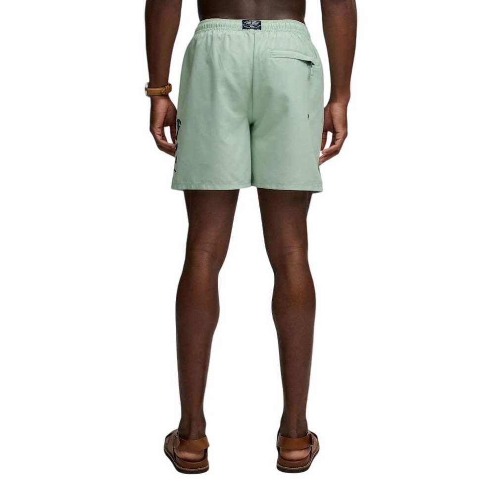 SUPERDRY D3 SDSW PRINTED LOGO 16 SWIM SHORT ΜΑΓΙΟ ΑΝΔΡΙΚΟ MINT