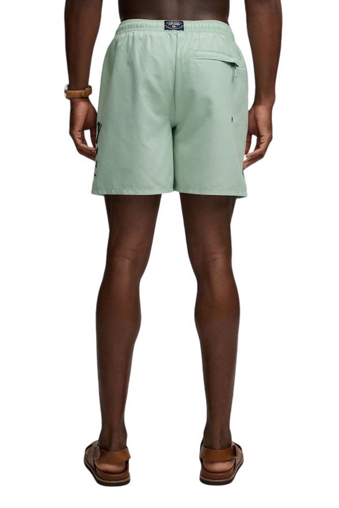 SUPERDRY D3 SDSW PRINTED LOGO 16 SWIM SHORT ΜΑΓΙΟ ΑΝΔΡΙΚΟ MINT