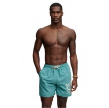 SUPERDRY D3 SDSW PRINTED LOGO 16 SWIM SHORT ΜΑΓΙΟ ΑΝΔΡΙΚΟ VERAMAN