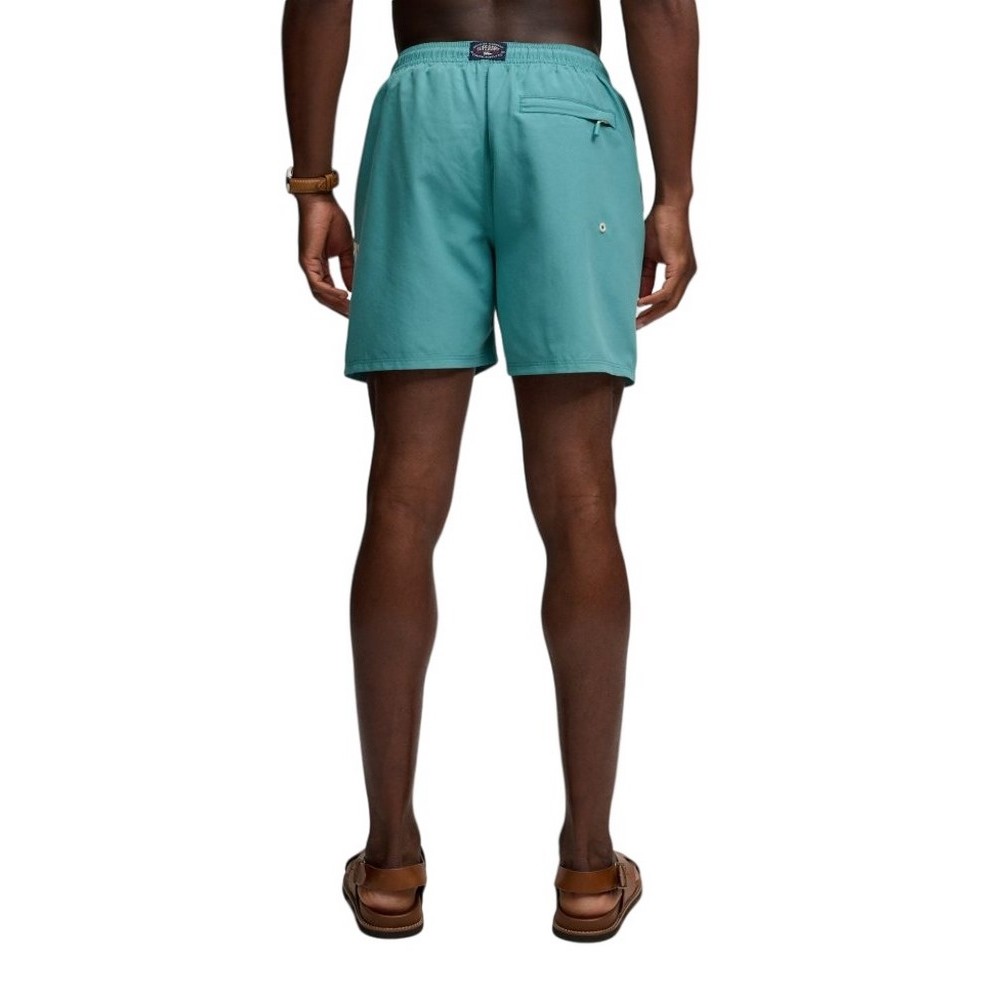 SUPERDRY D3 SDSW PRINTED LOGO 16 SWIM SHORT ΜΑΓΙΟ ΑΝΔΡΙΚΟ VERAMAN